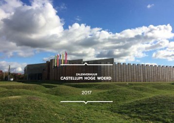 Brochure Zaalverhuur Castellum Hoge Woerd