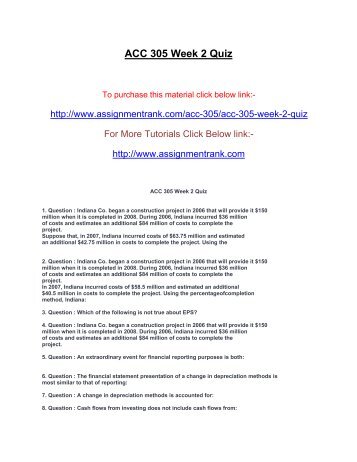 acc 305 Focus of the final project select one of the major topics listed below using course topics previously referenced as the basis for the paper explain the role of the fasb in monitoring and controlling business reporting and accounting practices in. acc 305 Focus of the final project select one of the major topics listed below using course topics previously referenced as the basis for the paper explain the role of the fasb in monitoring and controlling business reporting and accounting practices in.