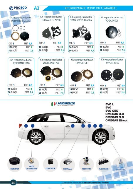 21 - A2 Kit rep red compatib