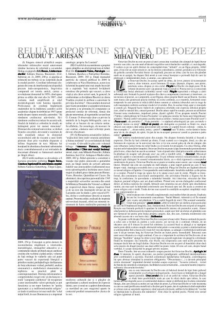 Revista Orizont