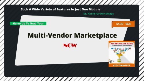 Magento2 Multi Vendor Marketplace Extension - CedCommerce.com