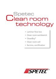 Brochure Clean room technology