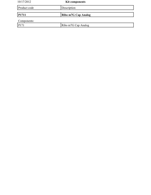 MSDS - Promega