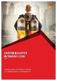 Career Booster Intensive_Curriculum