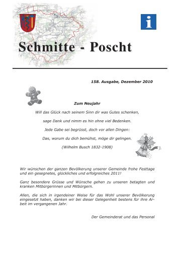 Schmitte - Poscht - Gemeinde Schmitten