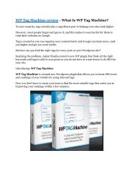 WP Tag Machine review - WP Tag Machine (SECRET) bonuses 