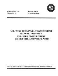 mco p1100.72c w erratum military personnel procurement manual ...