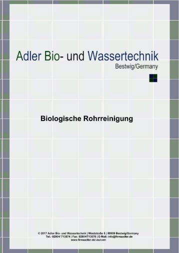 Biologische-Rohrreinigung