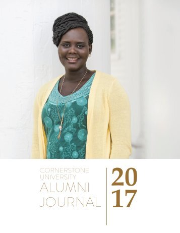 Cornerstone University Alumni Journal 2017