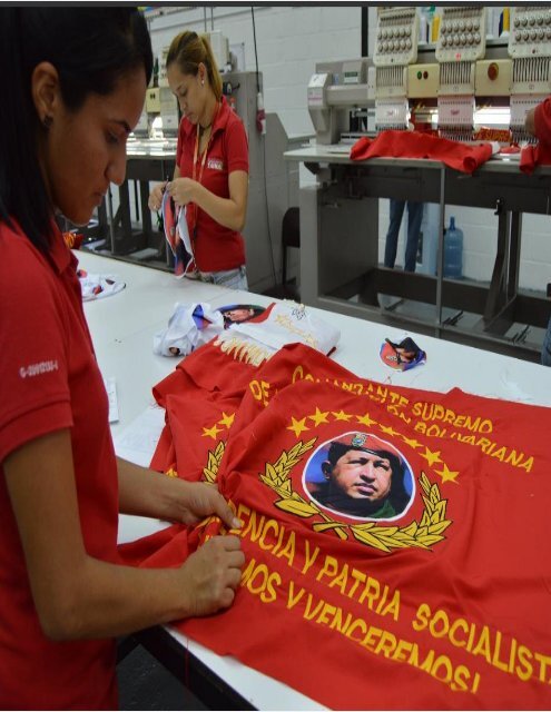 Atahualpa Fernandez-Trabajadores del Complejo Industrial Tiuna crean el Uniforme Patriota (1)