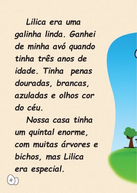 Livro Infantil - LILICA
