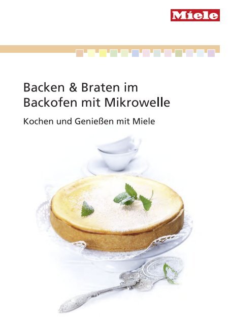 Miele Rezeptbuch - Backen mit Mikrowelle