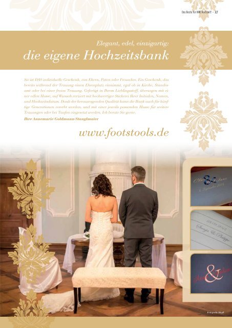 Hochzeit 2017/18