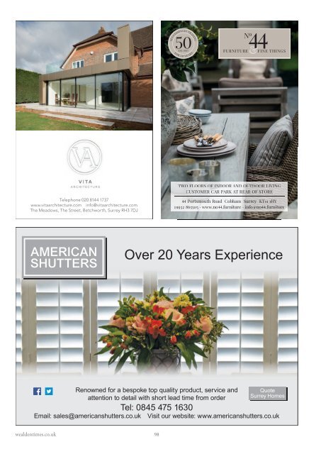 Surrey Homes | SH33 | July 2017 | Interiors supplement inside