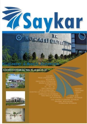 SAYKAR KATALOG  2017