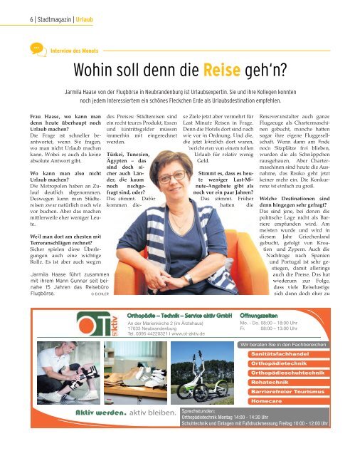 Stadtmagazin Juni