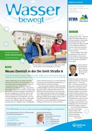 Neues Domizil in der De-Smit-Straße 6 - OTWA