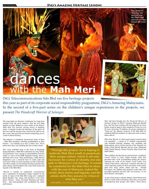 Dances with the Mah Meri - DiGi