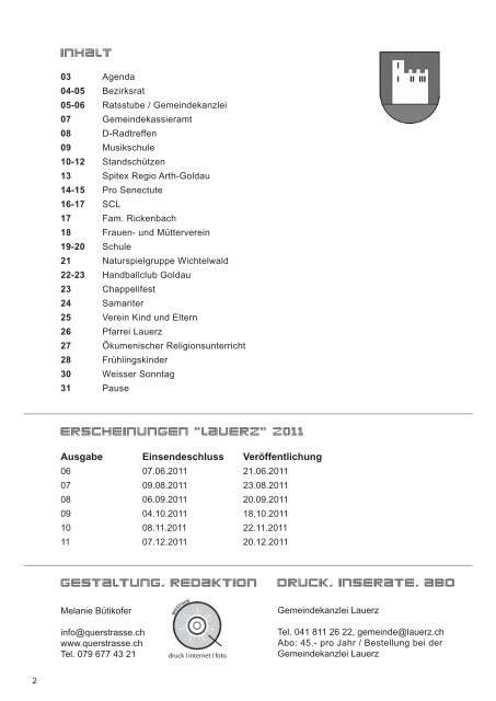 Ausgabe 5 - Gemeinde Lauerz