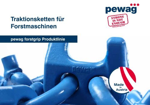 Traktionsketten für Forstmaschinen