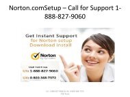 Norton.comSetup - 1-888-827-9060 - Norton.comnu16
