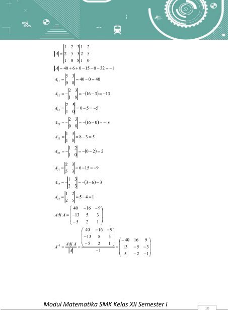 MODUL MTEMATIKA KELAS XII