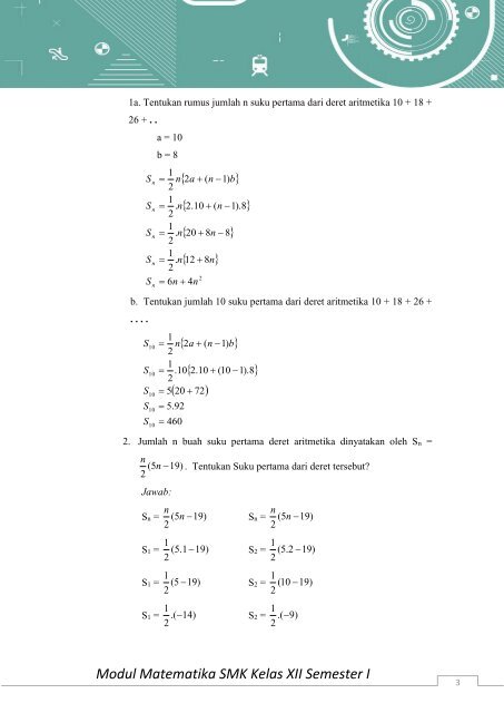 MODUL MTEMATIKA KELAS XII