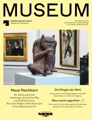 MUSEUM III 2017 - Programmheft der Staatlichen Museen zu Berlin