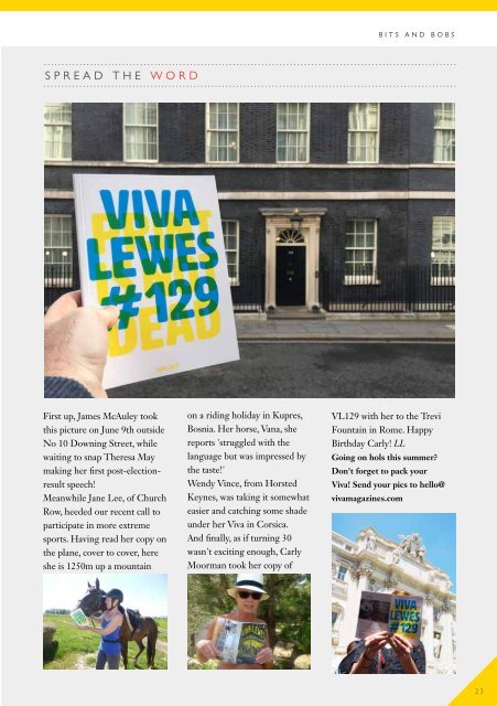 Viva Lewes Issue #130 July 2017