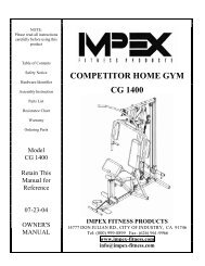 CG 1400 - Impex Fitness