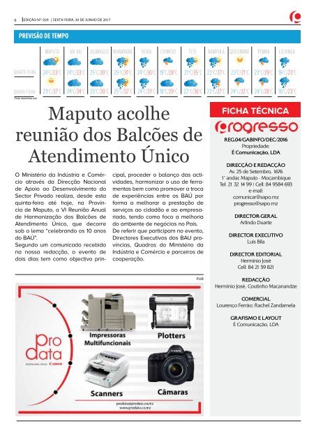 Jornal Progresso Ed. 0029