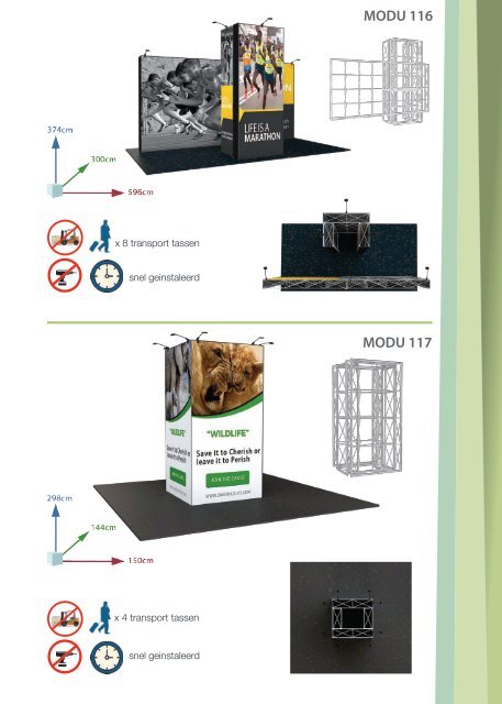 Modulair beursstand Astria