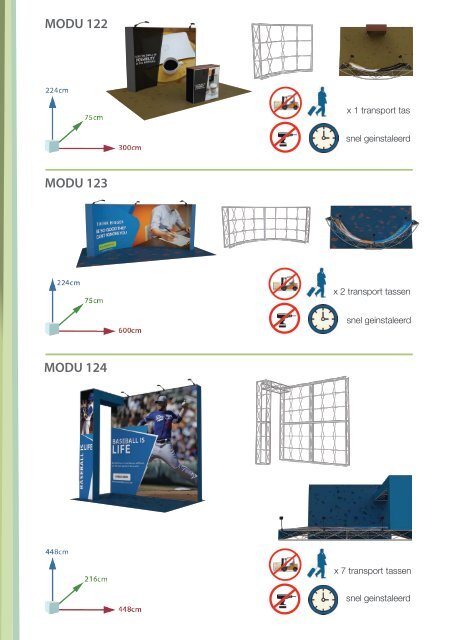 Modulair beursstand Astria