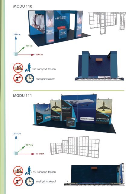 Modulair beursstand Astria