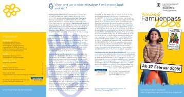 Folder zum Familienpass 2008 - GEbKri