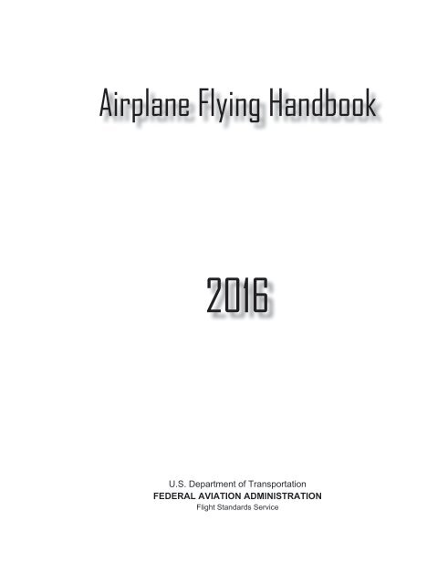 Airplane Flying Handbook