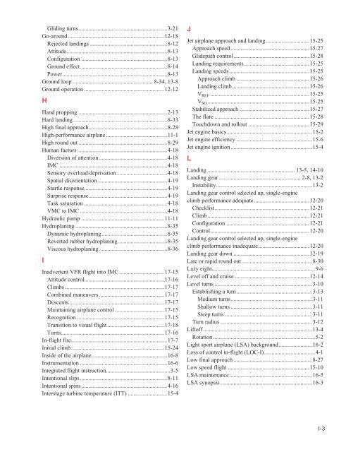 Airplane Flying Handbook