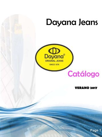 Catálogo Dayana Jeans Verano 2017 