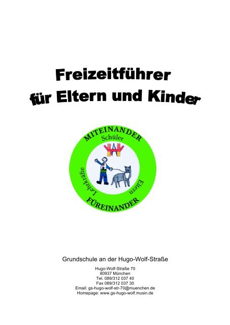 Hier Zum Download Grundschule An Der Hugo Wolf Straaÿe