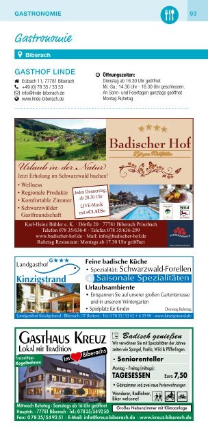 Schwarzwald-Heftli Ausgabe 4: Juli-August 2017