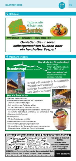 Schwarzwald-Heftli Ausgabe 4: Juli-August 2017