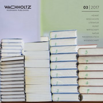 Wachholtz Verlag Verlagsprogramm 03-2017