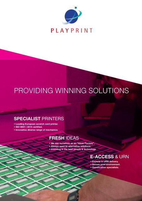 Playprint Brochure