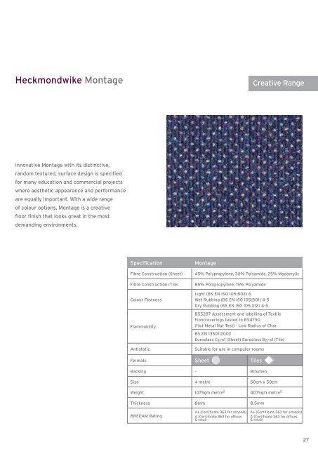 Commercial Carpet and Carpet Tiles by Heckmondwike