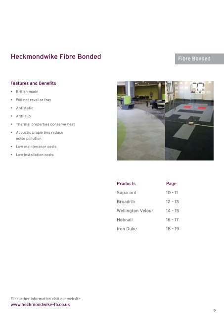 Commercial Carpet and Carpet Tiles by Heckmondwike