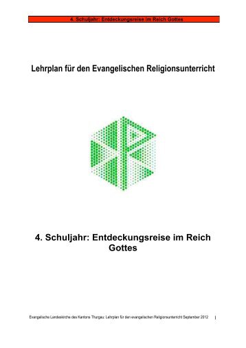 Katechetik: Lehrplan 4. Klasse der Primarschule - Evangelische ...