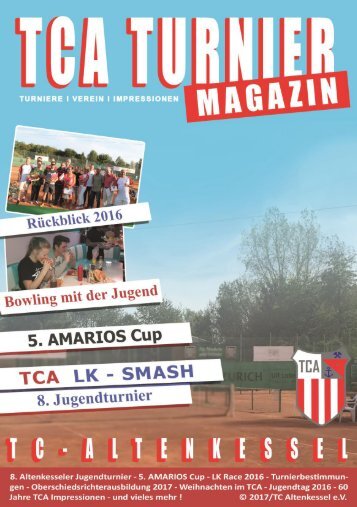 TCA Turnier Magazin
