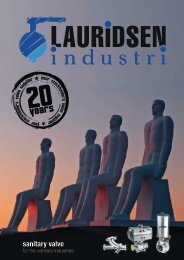 Lauridsen Industri Sanitary catalog