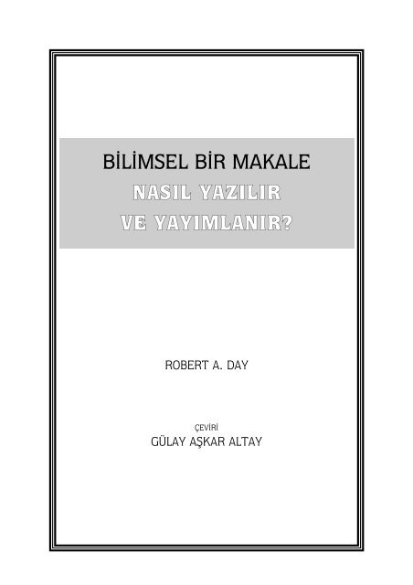 bilimselmakale