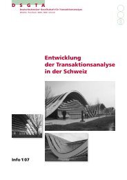 TA-Seminare Dr. Anne Kohlhaas-Reith - Deutschschweizer ...